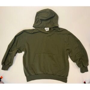 Aerie Always and Forever Real Olive Green Oversized Hoodie Sweatshirt Large(433)